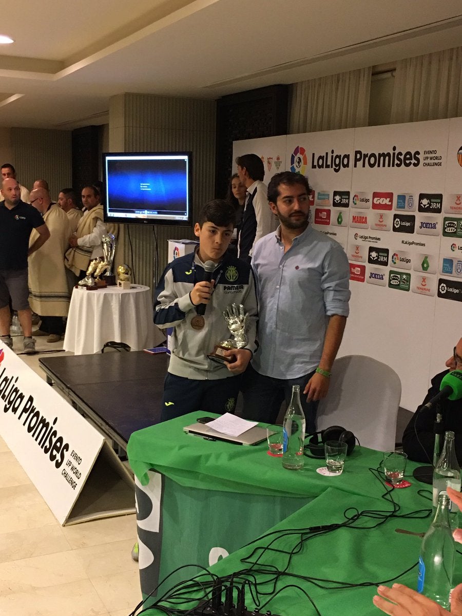 Sergi Torner, mejor portero la LaLiga Promises, en El Transistor Sergi Torner, mejor portero la LaLiga Promises, en El Transistor