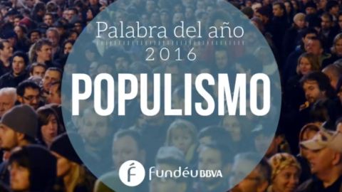 Frame 40.91083 de: La palabra del a&ntilde;o 2016 para la Fundeo: populismo