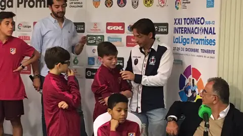Joao, Luciano y Koke Joao, Luciano y Koke