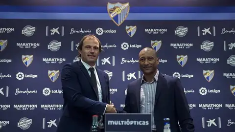 Marcelo Romero, presentado como entrenador del Málaga Marcelo Romero, presentado como entrenador del Málaga