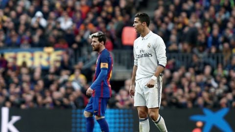 Leo Messi y Cristiano Ronaldo