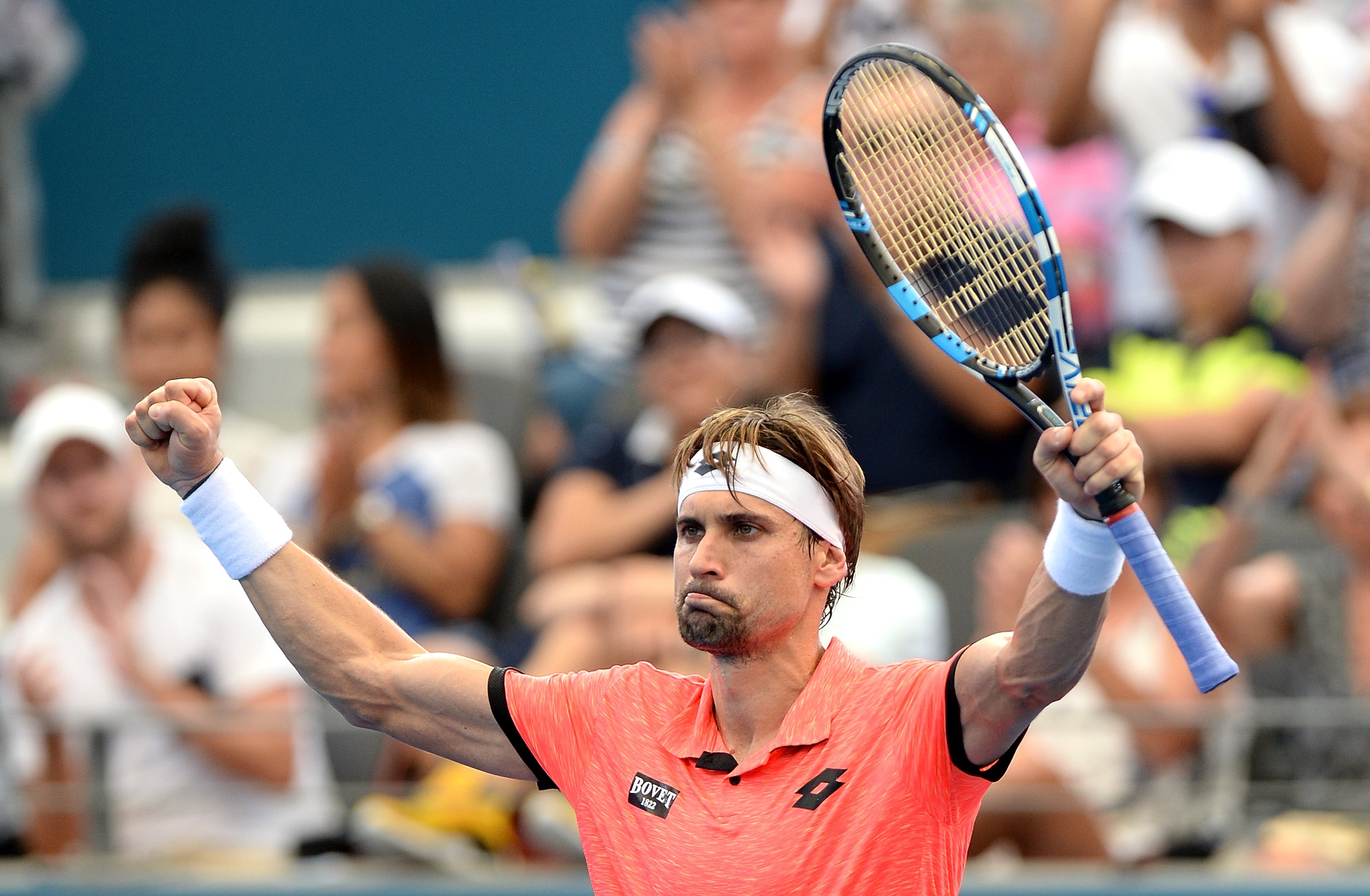 David Ferrer supera a Bernard Tomic en su estreno en Brisbane David Ferrer supera a Bernard Tomic en su estreno en Brisbane