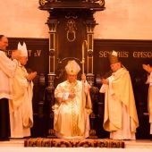 Francisco Conesa en el acto de consagración como obispo de Menorca.