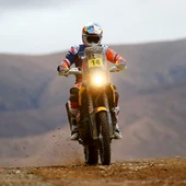 Sunderland durante el Dakar Sunderland durante el Dakar