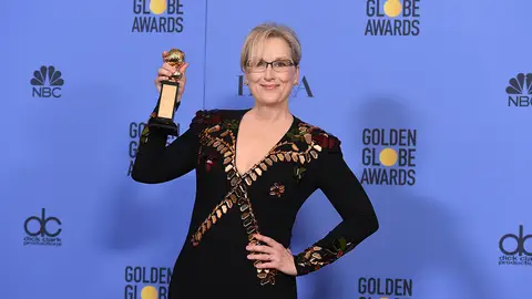 Meryl Streep con el premio a toda su carrera Meryl Streep con el premio a toda su carrera