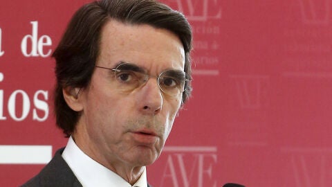Jos&eacute; Mar&iacute;a Aznar en un acto en Valencia