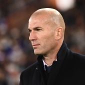 Zidane en un partido