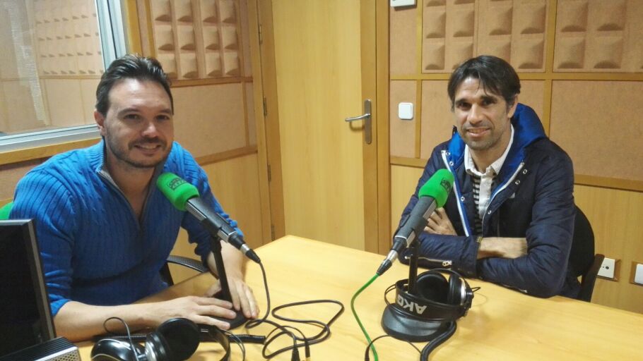 Juan Carlos Valer&oacute;n en Onda Deportiva Canarias con Jorge Peris