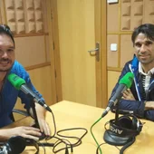 Juan Carlos Valerón en Onda Deportiva Canarias con Jorge Peris Juan Carlos Valerón en Onda Deportiva Canarias con Jorge Peris