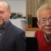 Los climatólogos James Hansen y Syukuro Manabe