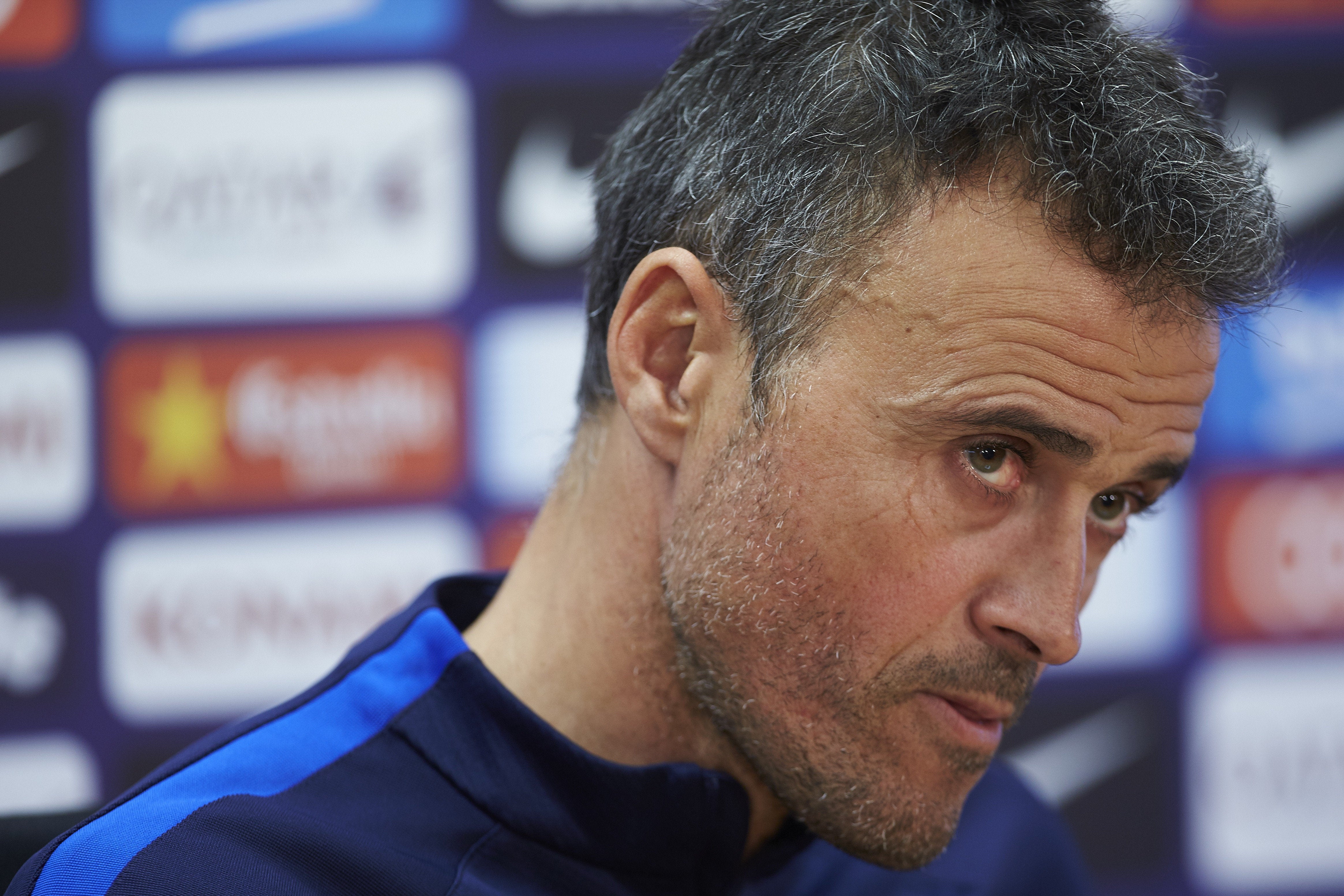 Luis Enrique: "Ningún jugador del mundo se parece a Iniesta" Luis Enrique: "Ningún jugador del mundo se parece a Iniesta"