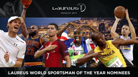 Los nominados a los Premios Laureus 2017
