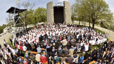 Misa cat&oacute;lica en Alemania