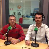 Felix Hernández presidente del Iberostar Tenerife en Onda Cero con Yendi Hernández.