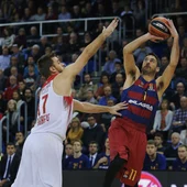 Juan Carlos Navarro ante el Olympiacos Juan Carlos Navarro ante el Olympiacos