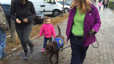 Primer perro de asistencia en Euskadi
