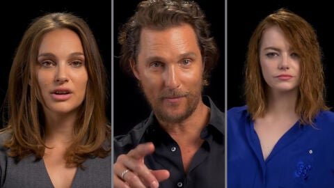 Natalie Portman, Emma Stone y Matthew McConaughey