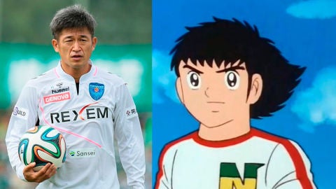 Kazu Miura, el hist&oacute;rico futbolista japon&eacute;s que inspir&oacute; a Oliver Atom