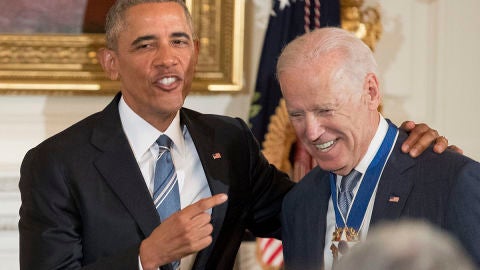 Obama concede la Medalla de la Libertad a Joe Biden