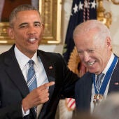Obama concede la Medalla de la Libertad a Joe Biden