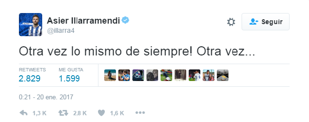 Illarramendi explota contra los árbitros: "¡Otra vez lo mismo de siempre! Otra vez..." Illarramendi explota contra los árbitros: "¡Otra vez lo mismo de siempre! Otra vez..."