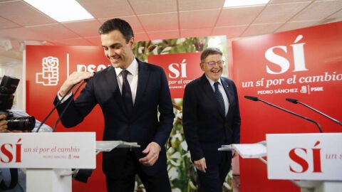 Ximo Puig y Pedro S&aacute;nchez
