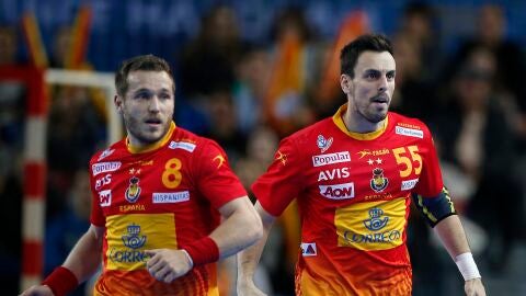 Los Hispanos durante un partido del Mundial 2017