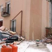 Daños provocados por la explosión de una estufa butano en Zaragoza