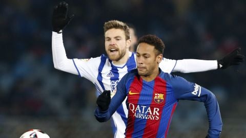 Illarramendi persigue a Neymar