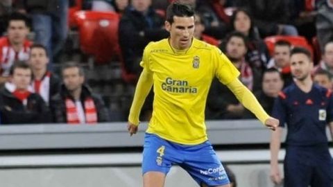 El jugador de Las Palmas, Vicente G&oacute;mez.