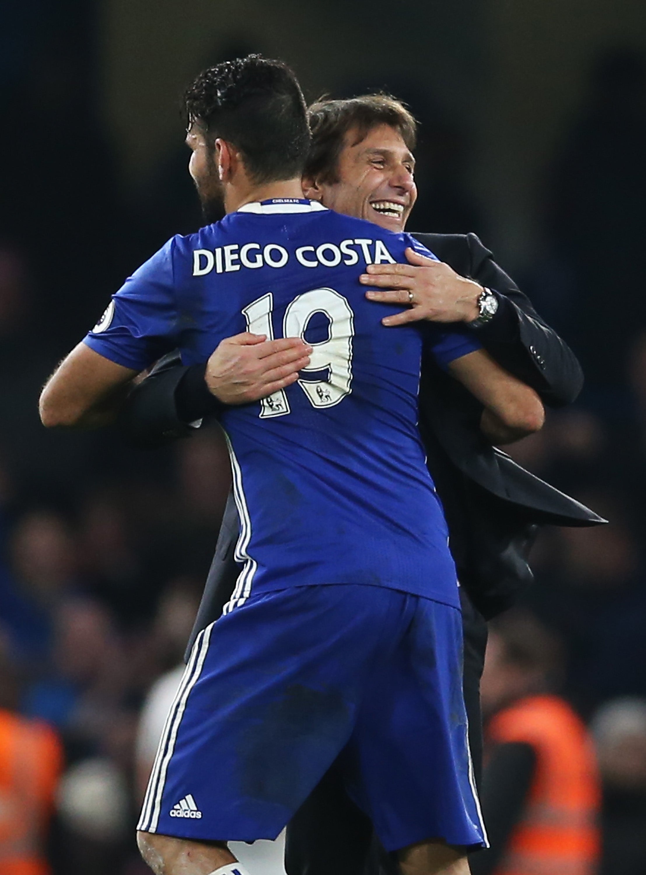 Conte: "Diego Costa está muy contento con nosotros, no veo ningún problema" Conte: "Diego Costa está muy contento con nosotros, no veo ningún problema"