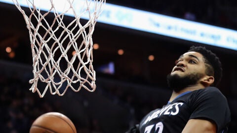 Karl Anthony Towns, dispuesto a hacer un mate