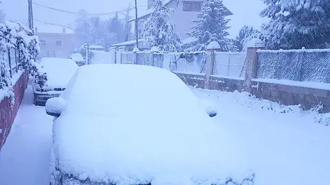 Nevada en El Toro. Nevada en El Toro.