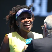 Venus Williams, después de un partido del Open de Australia Venus Williams, después de un partido del Open de Australia