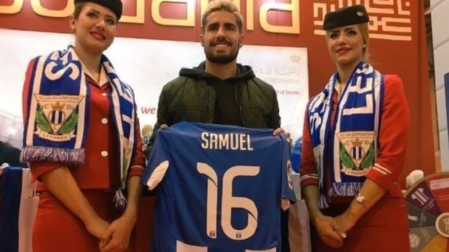 El jugador del Legan&eacute;s, Samu Garc&iacute;a.