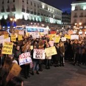Concentración del pasado viernes en Madrid