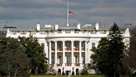 Vista de la Casa Blanca