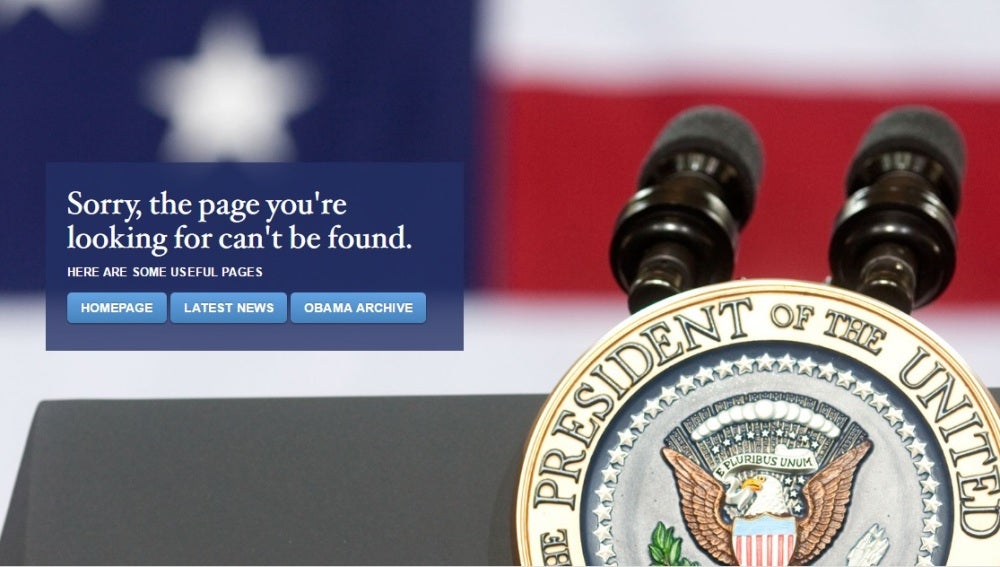 La Casa Blanca ya no tiene página web en español