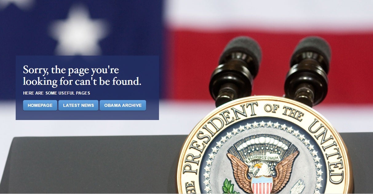 La Casa Blanca cierra su página web en español La Casa Blanca cierra su página web en español