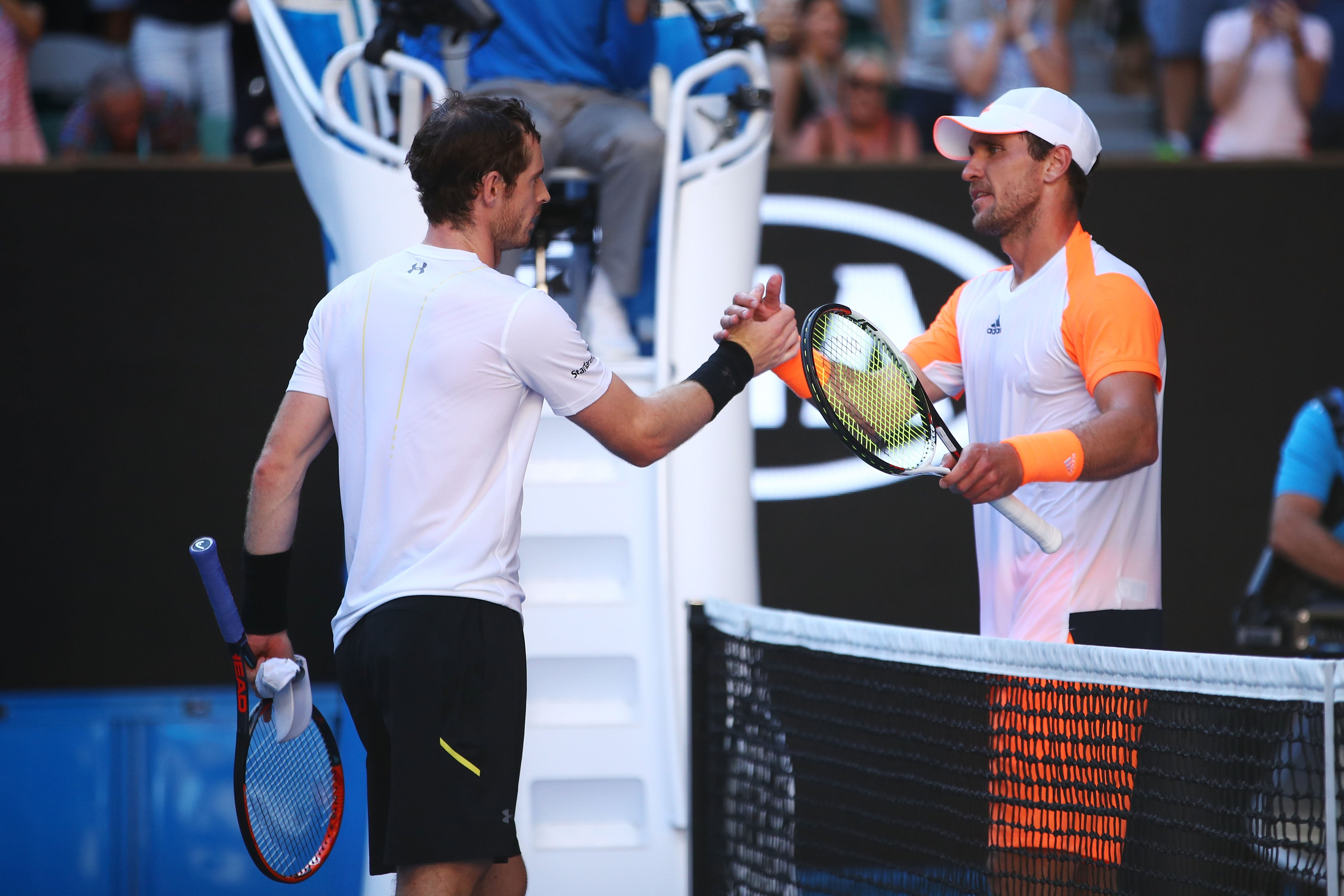 Andy Murray cae eliminado en octavos de final ante Mischa Zverev Andy Murray cae eliminado en octavos de final ante Mischa Zverev