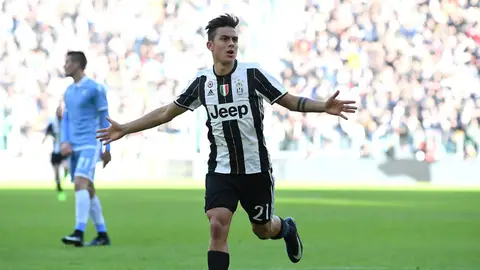 Dybala anota un gol ante la Lazio Dybala anota un gol ante la Lazio