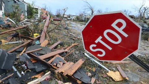 Las severas tormentas ca&iacute;das en el sur de EEUU dejan once muertos y 23 heridos