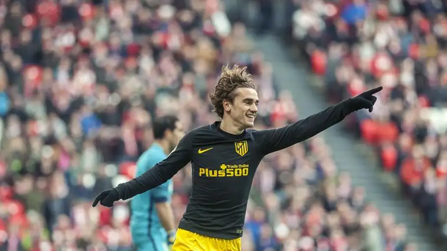 Griezmann logra el empate en San Mamés Griezmann logra el empate en San Mamés