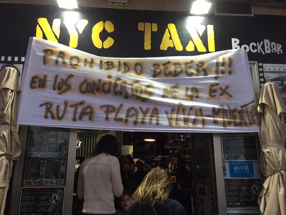 Acusan al Ayuntamiento de querer acabar con la Ruta Playa Viva de Las Canteras Acusan al Ayuntamiento de querer acabar con la Ruta Playa Viva de Las Canteras