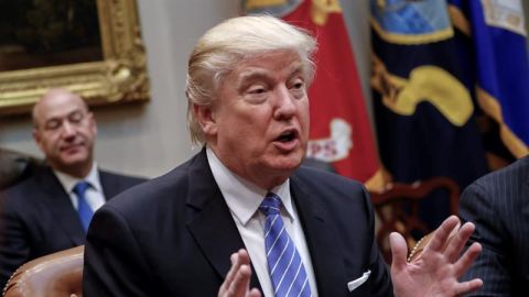 El presidente de EEUU, Donald Trump