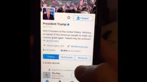 Cuenta oficial de Twitter de Donald Trump