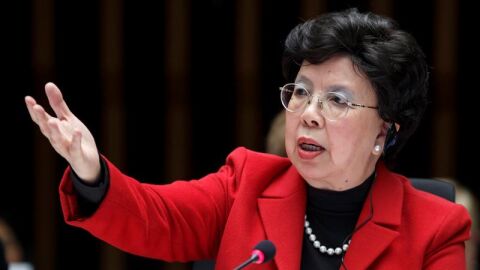  La directora general de La Organizaci&oacute;n Mundial de la Salud (OMS), Margaret Chan