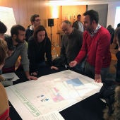 El concejal de urbanismo, Rafa Simó, explicaba el diseño del PGOU. IMAGEN DE ARCHIVO.