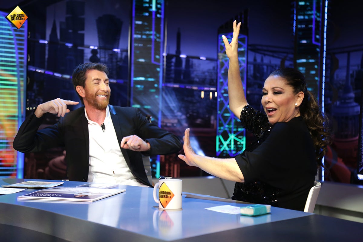 La tele con Monegal: La visita de Isabel Pantoja a El Hormiguero, récord de audiencia La tele con Monegal: La visita de Isabel Pantoja a El Hormiguero, récord de audiencia