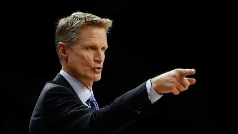 Steve Kerr, entrenador de la Warriors Steve Kerr, entrenador de la Warriors
